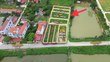 Bán đất Biệt Thự View Hồ 450m² 1.5 tỷ tại Xã Cương Sơn Huyện Lục Nam