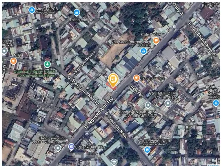 Bán đất MT Nguyễn ẢNh Thủ Xã Thới Tam Thôn Huyện Hóc Môn