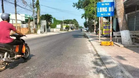 Đất phường 5_ giấy thể hiện đường