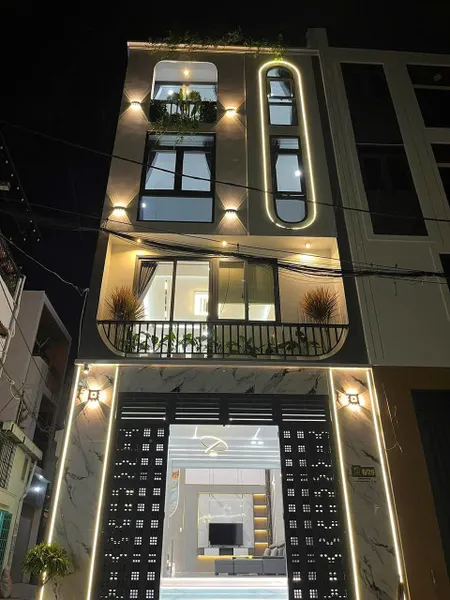 Nhà mới 5 tầng (5x13) Lô Góc 2 MT Đường 6m Đông Bắc, P.Tân Chánh Hiệp, Q12