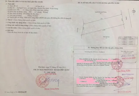 Bán đất 500m² 4.2 tỷ tại Xã Gành Dầu Thành phố Phú Quốc