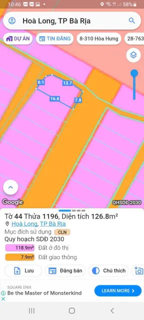 chủ bán 3 lô đất bà rịa 
THANH SƠN C sát bv bà rịa