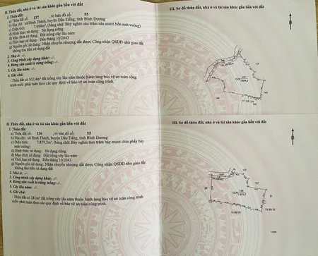 CHÍNH CHỦ CẦN BÁN GẤP LÔ ĐẤT XÃ ĐỊNH THÀNH  - H. DẦU TIẾNG -  BÌNH DƯƠNG.