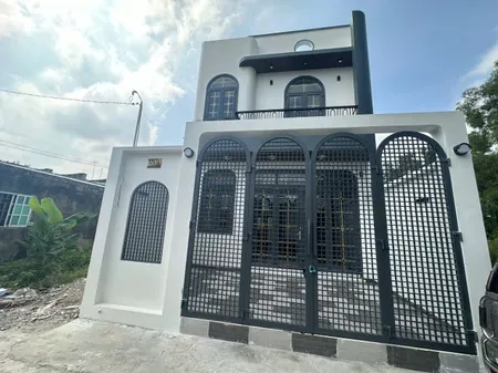 Bán nhà xã Tân An Hội Củ Chi, đường xe hơi cách Nguyễn Văn Khạ 30m, 6x16.5m, 99m2, 1 trệt 1 lầu mới 100%