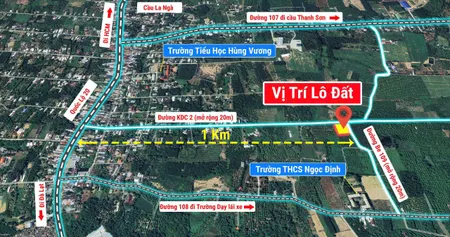 Bán đất Ngọc Định - Định Quán, 5 nền thổ cư giá f0