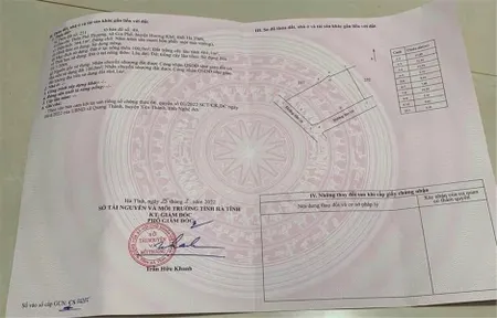 ĐẤT Chính Chủ - Giá Tốt - CẦN BÁN LÔ ĐẤT Tại Gia Phố, huyện Hương Khê, tỉnh Hà Tĩnh
