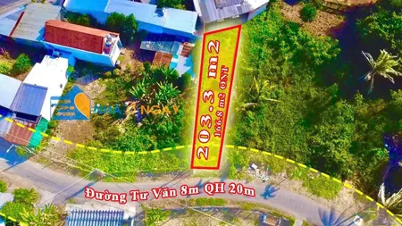 Bán đất 203m² 1.85 tỷ tại Xã Diên Lạc Huyện Diên Khánh