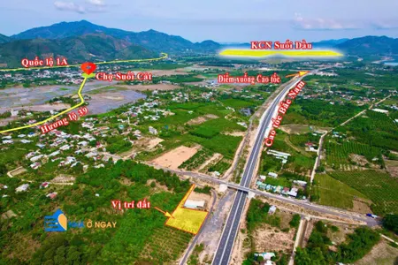 B.Á.N ĐẤT SUỐI TIÊN - DIÊN KHÁNH MẶT TIỀN ĐƯỜNG GOM CAO TỐC