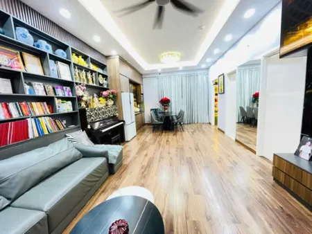 Cần bán căn hộ góc rộng 80m view Hồ điều hòa, full nội thất cao cấp tại KDT Thanh Hà Cienco 5