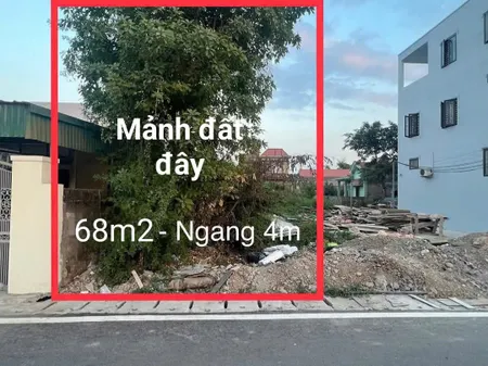 Bán đất 68m². mặt đường nhựa 2.8 tỷ tại Xã Hoa Động Huyện Thuỷ Nguyên, liên hệ 0362558882