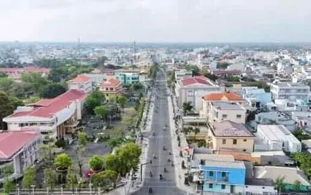 Bán 377m2 mặt tiền đường Từ Dũ,phường Long Hưng,TP.Gò Công,Tiền Giang.