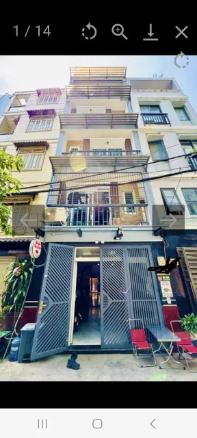 Nhà hẻm xe hơi , 37m2 , 6 lầu , Phú Nhuận , giá 9.3 tỷ .