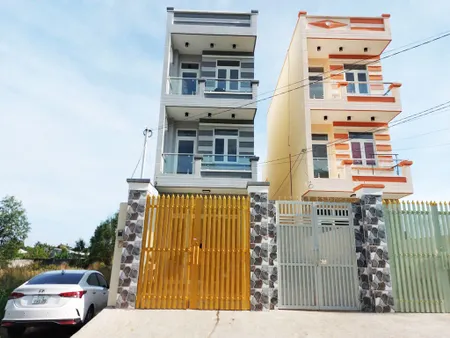 Bán dãy nhà trọ đường Võ Thị Mùi - 447m2 - 10x45 - 429m2 thổ cư - xã Hoà Phú - Củ Chi