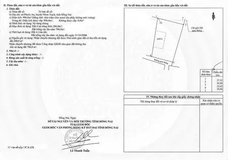 Dãy trọ đường Hùng Vương Nhơn Phước An Nhơn Trạch Đồng Nai 10.95tỷ/966m2.