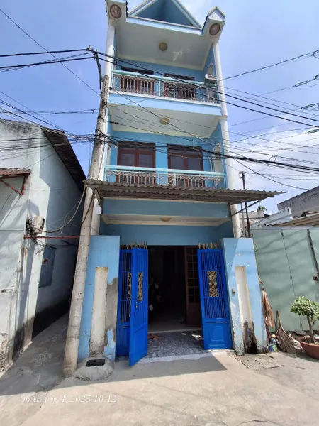 Giảm 200tr! Nhà vuông 4 tầng HXT 129m² – An Phú Đông Quận 12