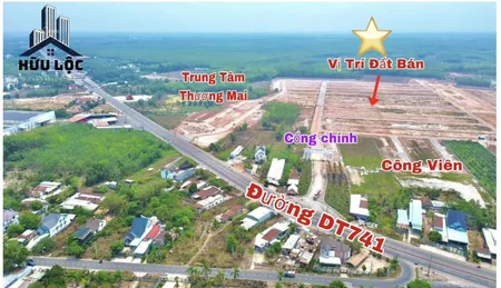 _Bán Đất Ở Đô Thị Mặt Tiền Đường DT 741, Phú Giáo, Bình Dương - Giá Chỉ 650 Triệu!_
