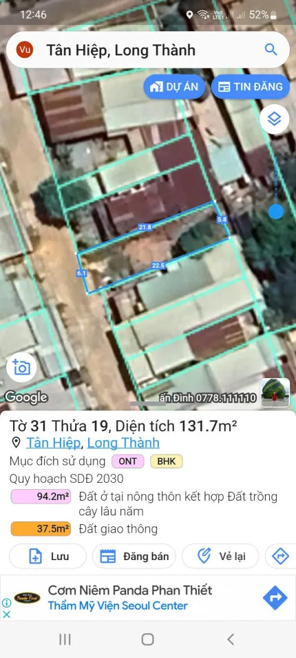 Nhà Đất Tân Hiệp Long Thành Đồng Nai
