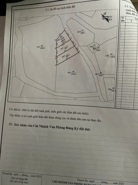 Bán đất 775.7m² 1.8 tỷ tại Xã Yển Khê Huyện Thanh Ba