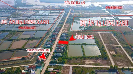 Chính chủ bán 150m2 mặt đường bến đÒ Hà An - đối diện dự án Hạ Long Xanh Vingroup