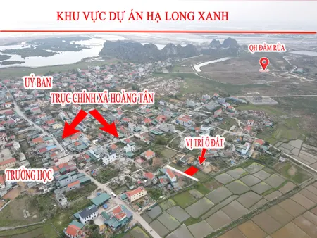 Chính chủ bán ô đất Ngõ Hoàng Tân 101m2 - ngay sát dự án Hạ Long Xanh