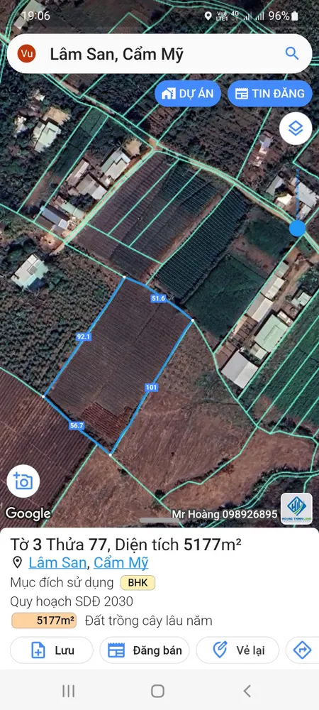 Nhà Đất Lâm San Cẩm Mỹ Đồng Nai