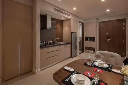 Chủ căn hộ biển cao cấp 2PN, 75m2, tầng cao siêu vip 120 Võ Nguyên Giáp, bàn giao full nội thất