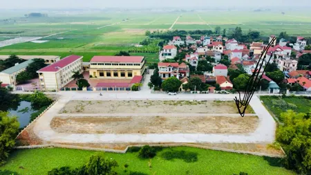 Bán lô đất đấu giá ao ông Ngạnh, tản Hồng, Ba Vì, Hà Nội