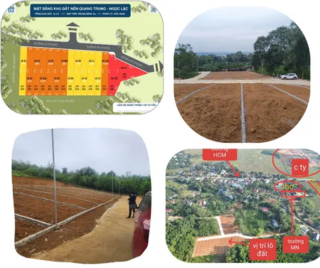 Cơ hội đầu tư đất nền Quang Trung, Ngọc Lặc – Thanh Hóa, giá chỉ từ 274 triệu/lô
