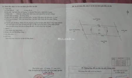 Bán  đất thổ cư 108m² , giá 1.5 tỷ tại, Xã Dương Tơ, Thành phố Phú Quốc, Kiên Giang