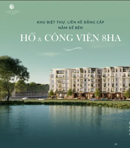Jade lake residence trái tim xanh giữa phố thị