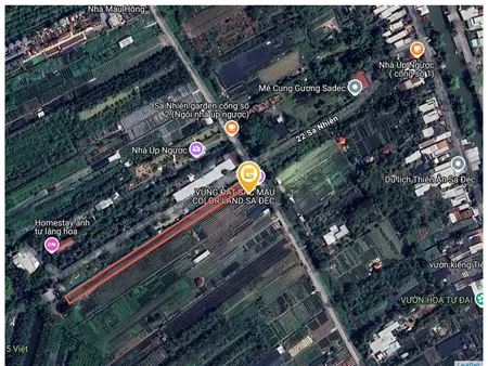 Bán đất 16703m² 1 tỷ tại Xã Tân Khánh Đông Thành phố Sa Đéc