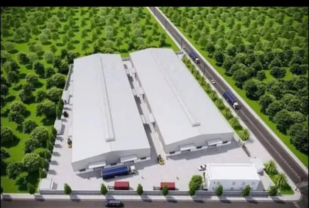Cho Thuê Xưởng Tại Khu Công Nghiệp Bàu Bàng – Bình Dương.Diện tích nhà xưởng: 7.200m².Xưởng: 2.5 USD / m²