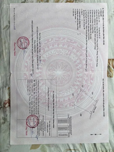 Bán đất làm khu nghỉ dưỡng giáp quy hoạch khu du lịch Cổ Thạch-Bình Thạnh, Tuy Phong, Bình Thuận