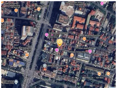 Bán nhà 61m² 18.3 tỷ tại Liễu Giai Phường Liễu Giai Quận Ba Đình (LH: Zalo: 0862299066)