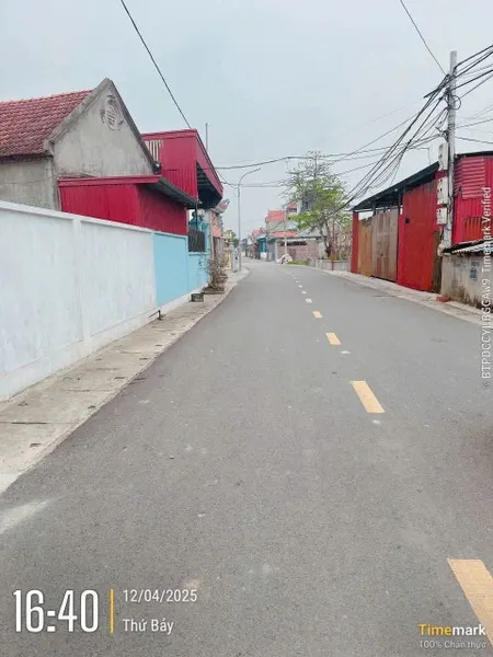 Bán lô siêu đẹp tại mỹ đồng Thủy Nguyên dt 114m ngang 6 giá chỉ 2tỷ 2xx lh 0382341632 em Liên