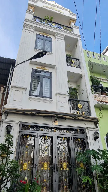 BÁN NHÀ NGAY KHU ĐỒNG BỘ  BÙI MINH TRỰC , P.5, Q.8, 4.5X12M x 4 TẦNG , HOÀN CÔNG ĐỦ, GIÁ NHỈNH 9 TỶ