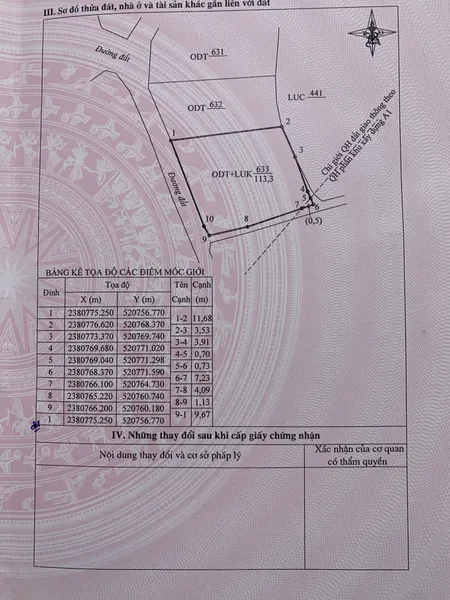 BÁN LÔ ĐẤT ĐẸP - PHÁP LÝ HOÀN CHỈNH - TRUNG TÂM PHƯỜNG NINH DƯƠNG, TP. MÓNG CÁI