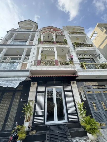 Chỉ 6.3 tỷ - Bán nhà mới 4 tầng - 60m2 - 4x15 - Khu Phân Lô An Dương Vương - An Lạc - Bình Tân giáp Quận 6.