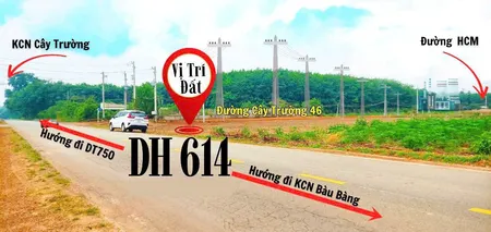 Đất mặt tiền đường kinh doanh ngay KCN Bàu Bàng giá 3,1tr/m2