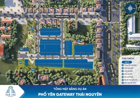 BÁN ĐẤT kHU ĐÔ THỊ PHỔ YÊN GATEWAY, TRUNG TÂM THÀNH PHỐ PHỔ YÊN, GIÁ CHỈ TỪ 1,6 TỶ, BẤT ĐỘNG SẢN KHU CÔNG NGHIỆP