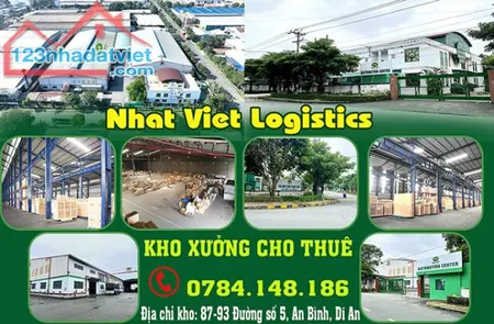 CHO THUÊ KHO TỪ 50m², 100m², 1000m² TẠI KHU CÔNG NGHIỆP SÓNG THẦN 2, BÌNH DƯƠNG