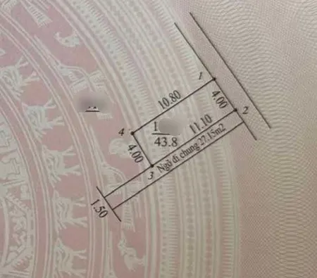 Lô góc 44m2 Kim Chung Ô tô đỗ chỉ 3.x tỷ