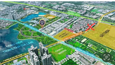 Trung tâm Trâu Quỳ/Gia Lâm Bán nhà 6 tầng 180m2 lô góc 3 mặt tiền đường 40m siêu kinh doanh