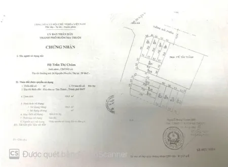 Bán đất đấu giá Giải Phóng  104m² 2.1 tỷ tại Phường Tân Thành Thành phố Buôn Ma Thuột