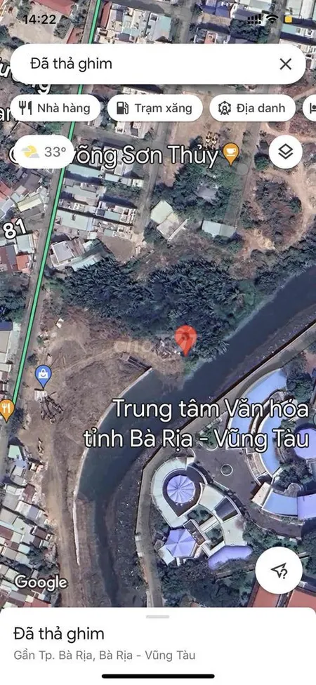 GIA ĐÌNH CẦN BÁN 3700m ĐẤT MẶT TIỀN BỜ KÈ TP BÀ RỊA