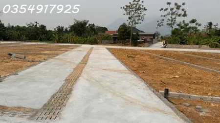 CHUYỂN NHƯỢNG 2 LÔ ĐẤT PHÂN LÔ LIỀN NHAU, CÓ HAI VÀ BA MẶT TIỀN, XÃ TU VŨ, THANH THUỶ