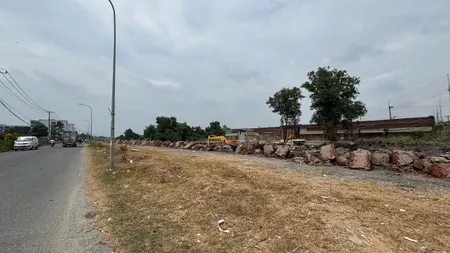 bán gấp đất xây kho, xưởng ngay đường 1A đã làm móng kiên cố, nền đổ cao, vĩnh lộc B