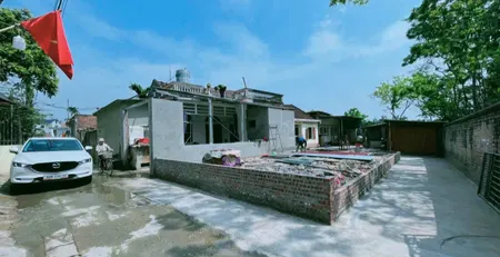 Bán đất diện tích 80m2,mặt tiền 6.66m,trục chính ô tô tránh,Phụng Thượng,Phúc Thọ