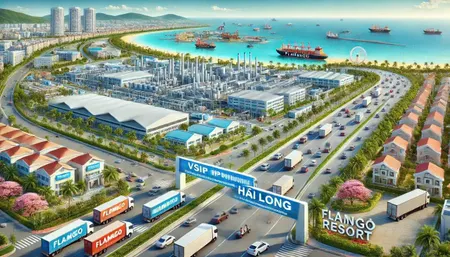 😮Gần Trăm mét Đất biển Giao Phong tài chính giá 1,1tỷ- gần Vsip Hải Long, Mặt tiền rộng,
