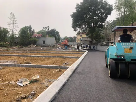 Đất thị trấn thanh hà hòa bình đường ô tô, đông dân, 87m2 thổ cư 550tr bao sổ